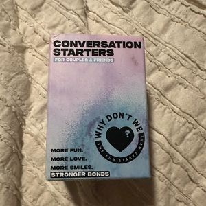 Conversation starters for couples. Card game. No signs of wear.
